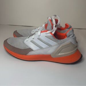 Adidas Rapidarun Casual Running Shoes Youth Boys Size 6 Off White G273232